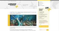 Desktop Screenshot of languagerockstar.com